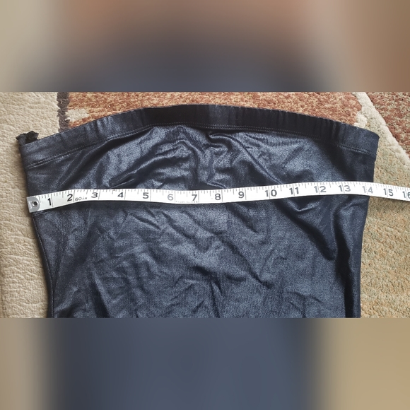 Ladies Black Sexy Strapless Tube SLD Collection Sexy Nylon/Mesh Dress Size M / L - Picture 12 of 14